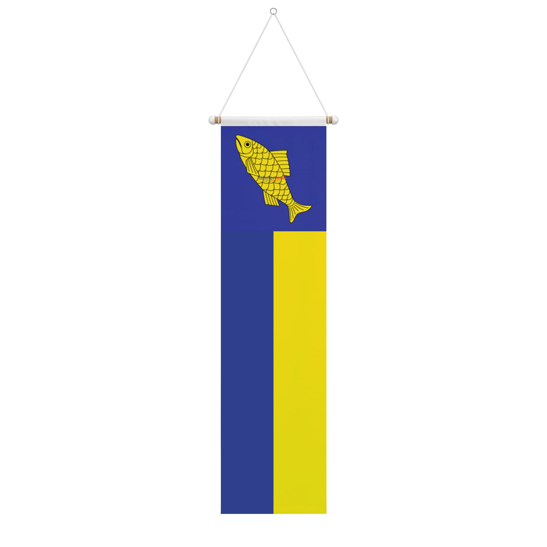 Fahne Gemeinde 8370 Wiezikon Ehemalige Gemeinde (TG) | 30 x 30 cm und Gr&ouml;sser - Bild 2