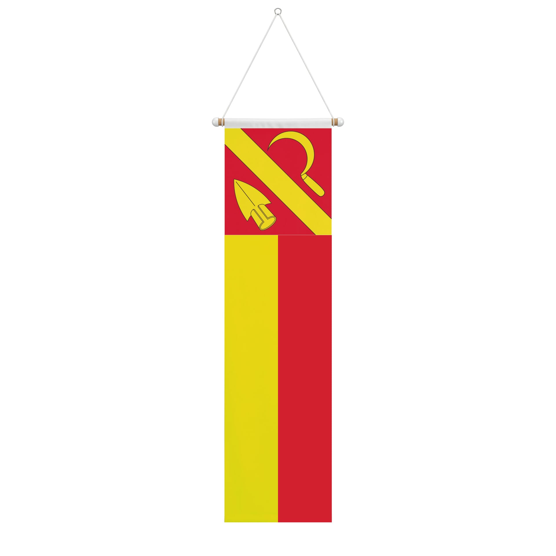 Fahne Gemeinde 8252 Unterschlatt Ehemalige Gemeinde (TG) | 30 x 30 cm und Gr&ouml;sser - Bild 2