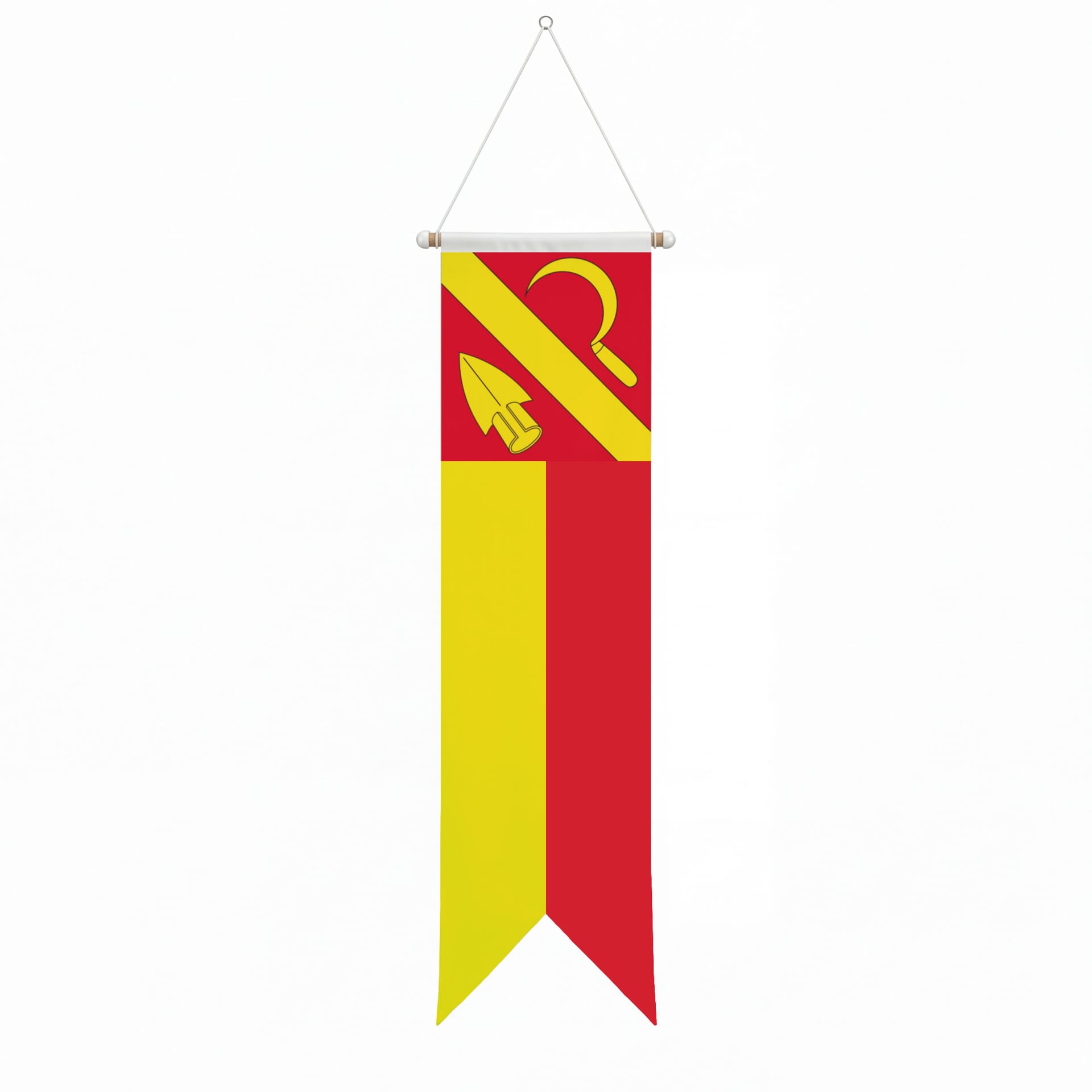 Fahne Gemeinde 8252 Unterschlatt Ehemalige Gemeinde (TG) | 30 x 30 cm und Gr&ouml;sser - Bild 3