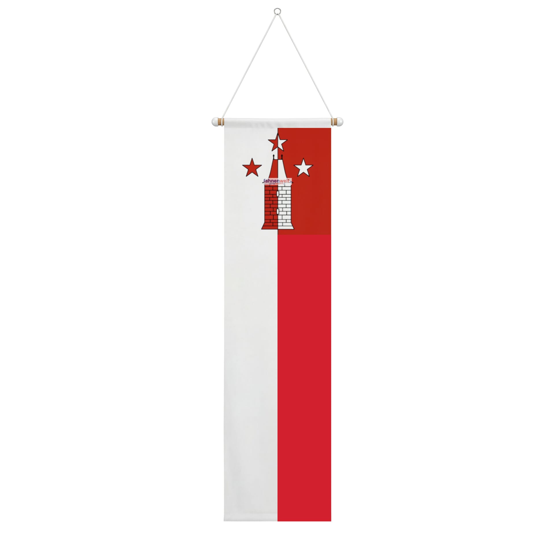Fahne Gemeinde 1555 Villarzel (VD) | 30 x 30 cm und Gr&ouml;sser - Bild 2