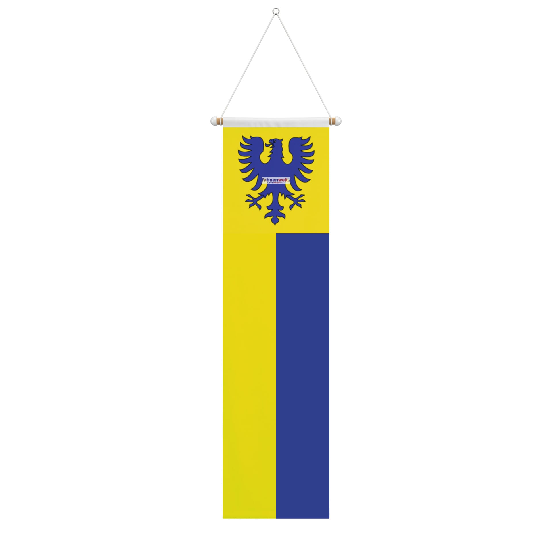 Fahne Gemeinde 1844 Villeneuve (VD) | 30 x 30 cm und Gr&ouml;sser - Bild 2