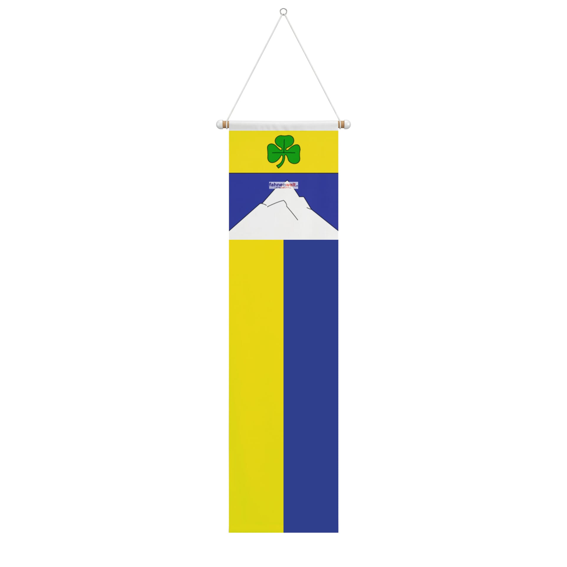 Fahne Gemeinde 3986 Ried-M&ouml;rel Ehemalige Gemeinde (VS) | 30 x 30 cm und Gr&ouml;sser - Bild 2
