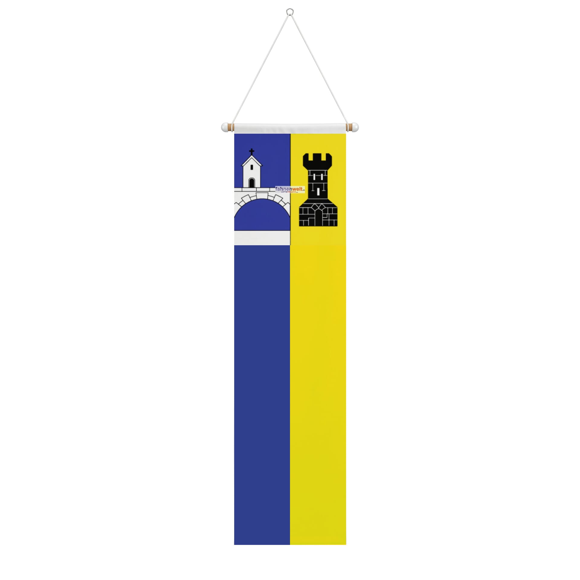 Fahne Gemeinde 3940 Steg Ehemalige Gemeinde (VS) | 30 x 30 cm und Gr&ouml;sser - Bild 2