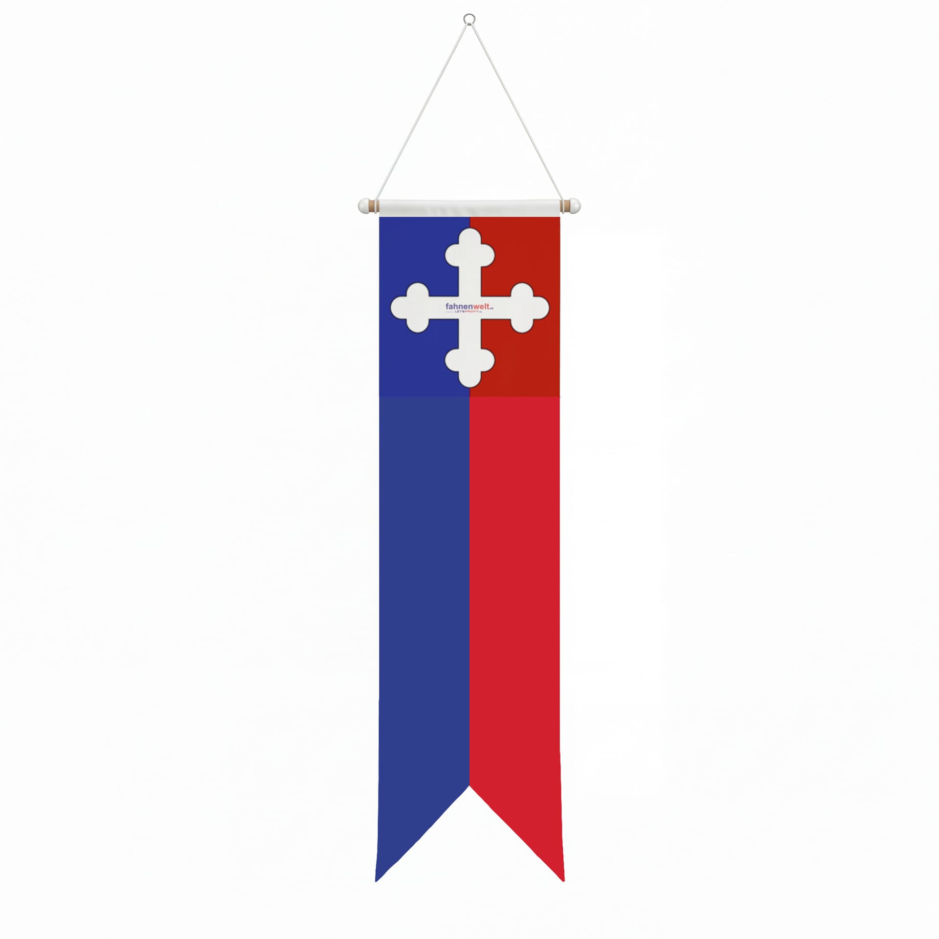 Fahne Bezirk Saint-Maurice (VS) | 30 x 30 cm und Gr&ouml;sser - Bild 3