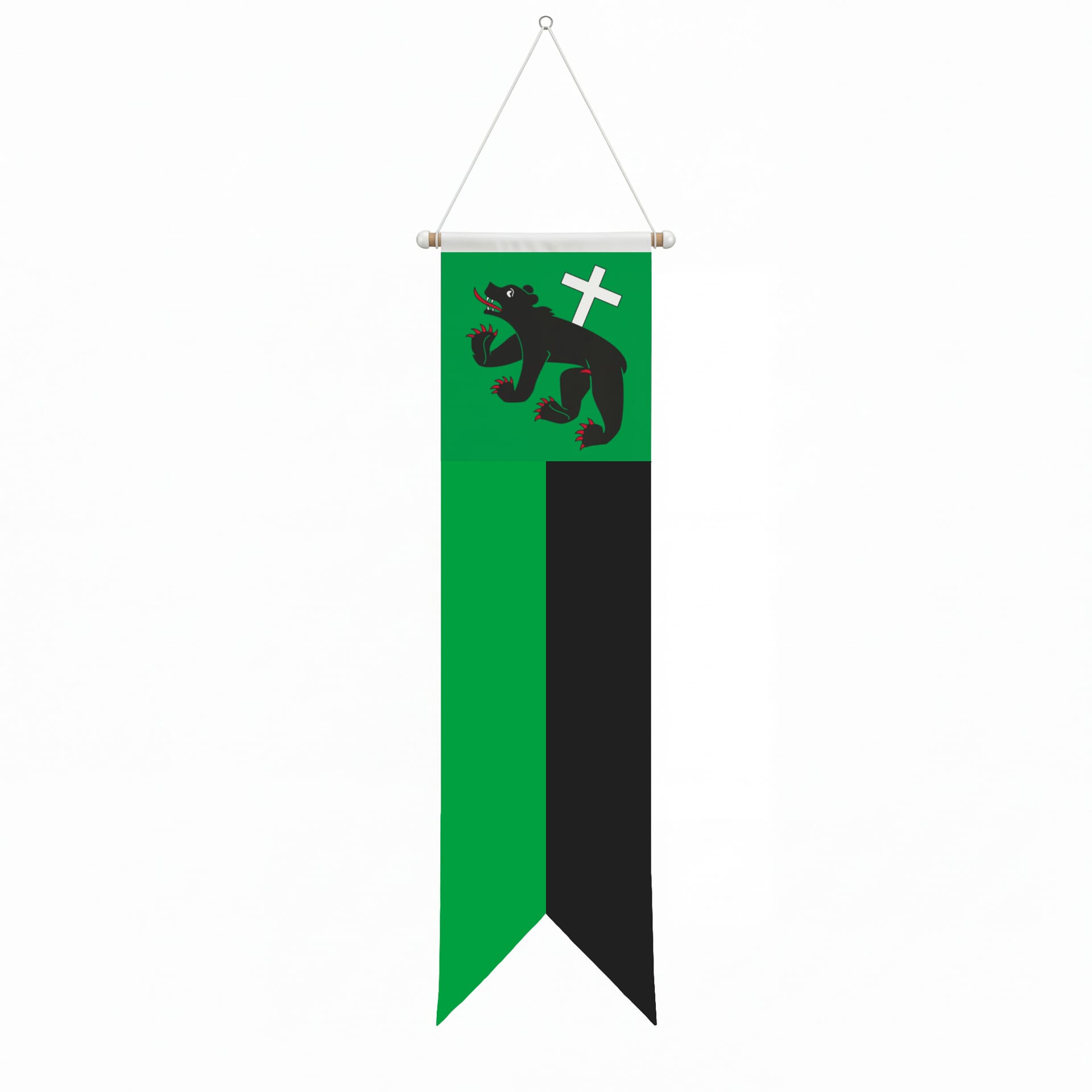 Fahne Bezirk Urserental (UR) | 30 x 30 cm und Gr&ouml;sser - Bild 3
