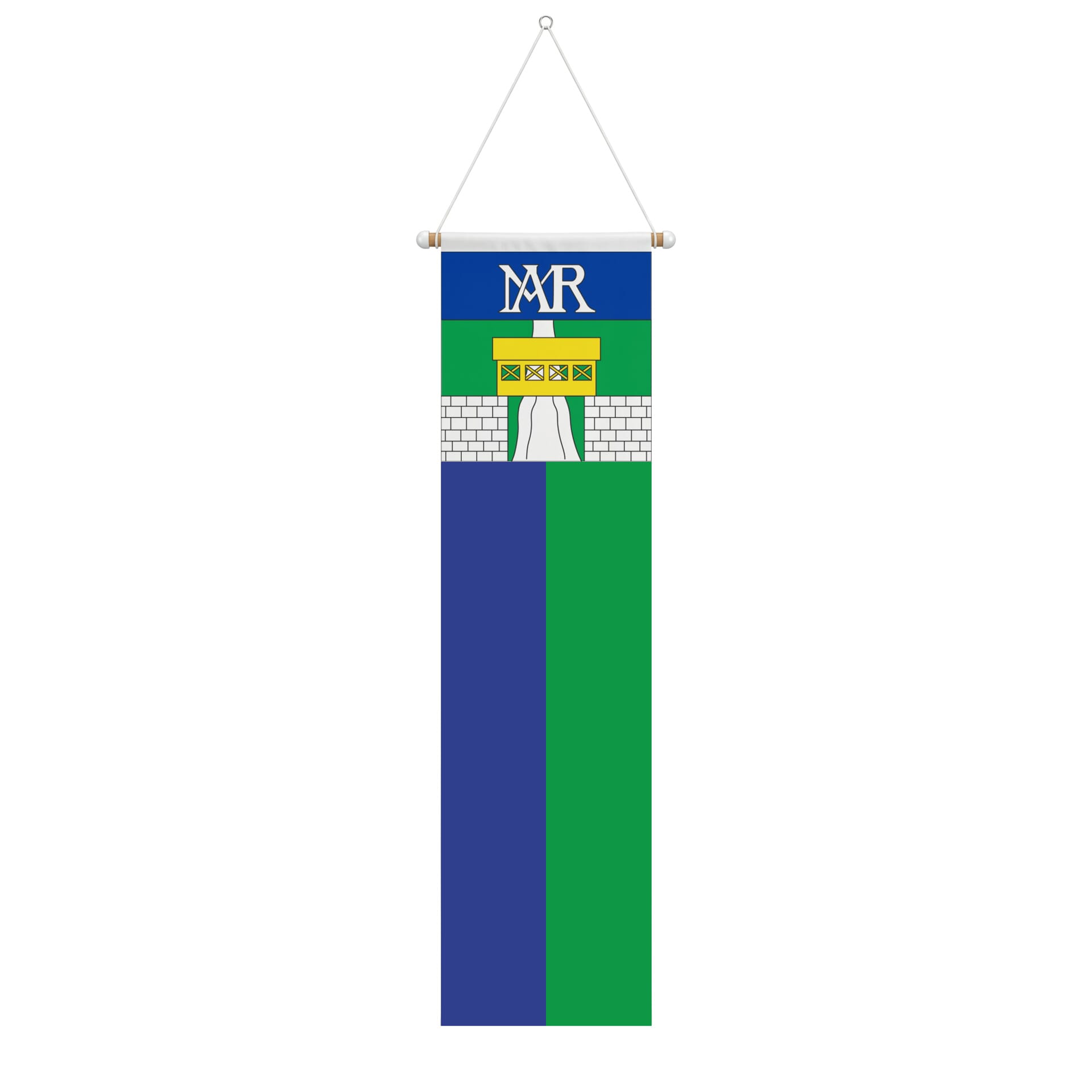 Fahne Gemeinde 3998 Reckingen Ehemalige Gemeinde (VS) | 30 x 30 cm und Gr&ouml;sser - Bild 2