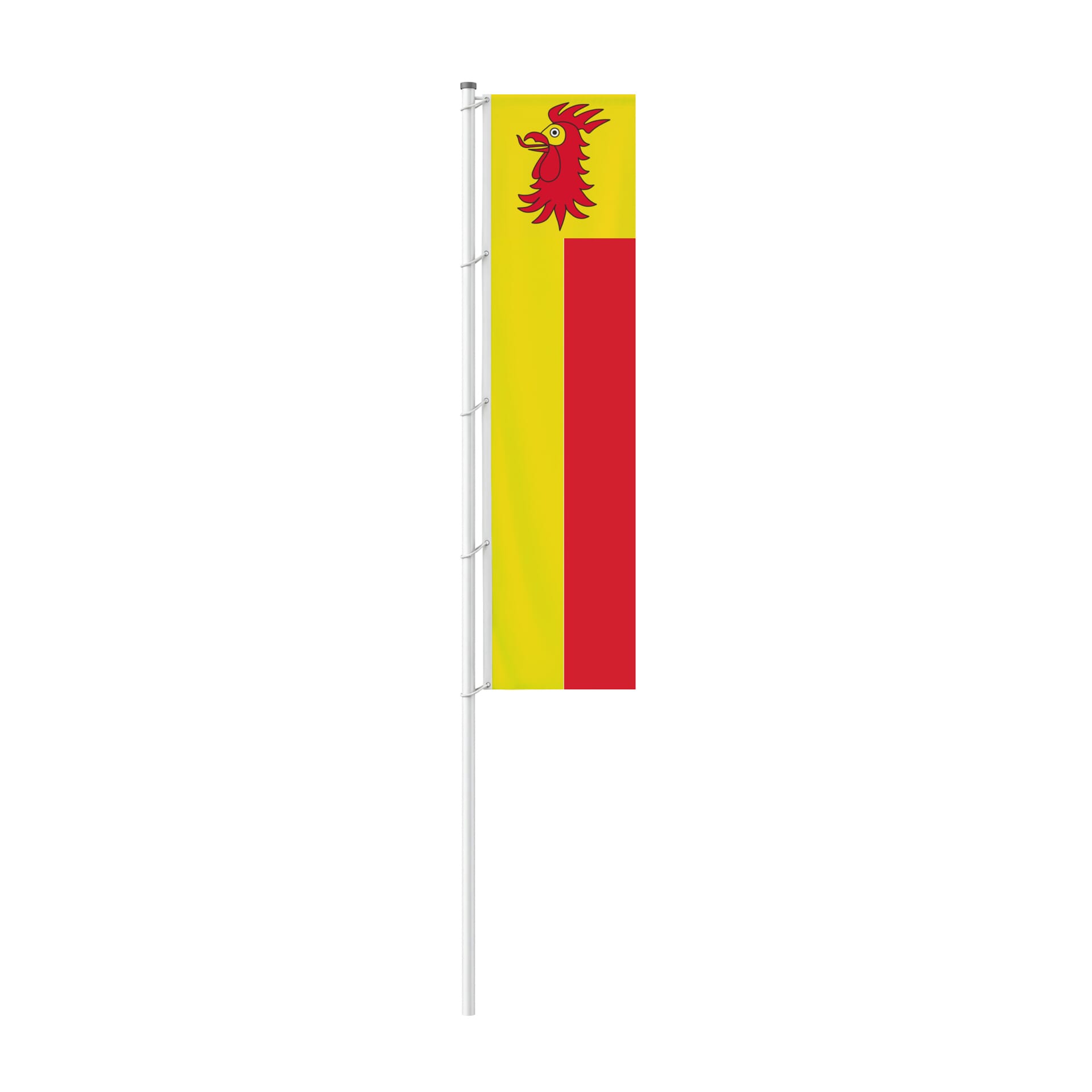 Fahne Gemeinde 2714 Les Genevez (JU) | 30 x 30 cm und Gr&ouml;sser - Bild 2