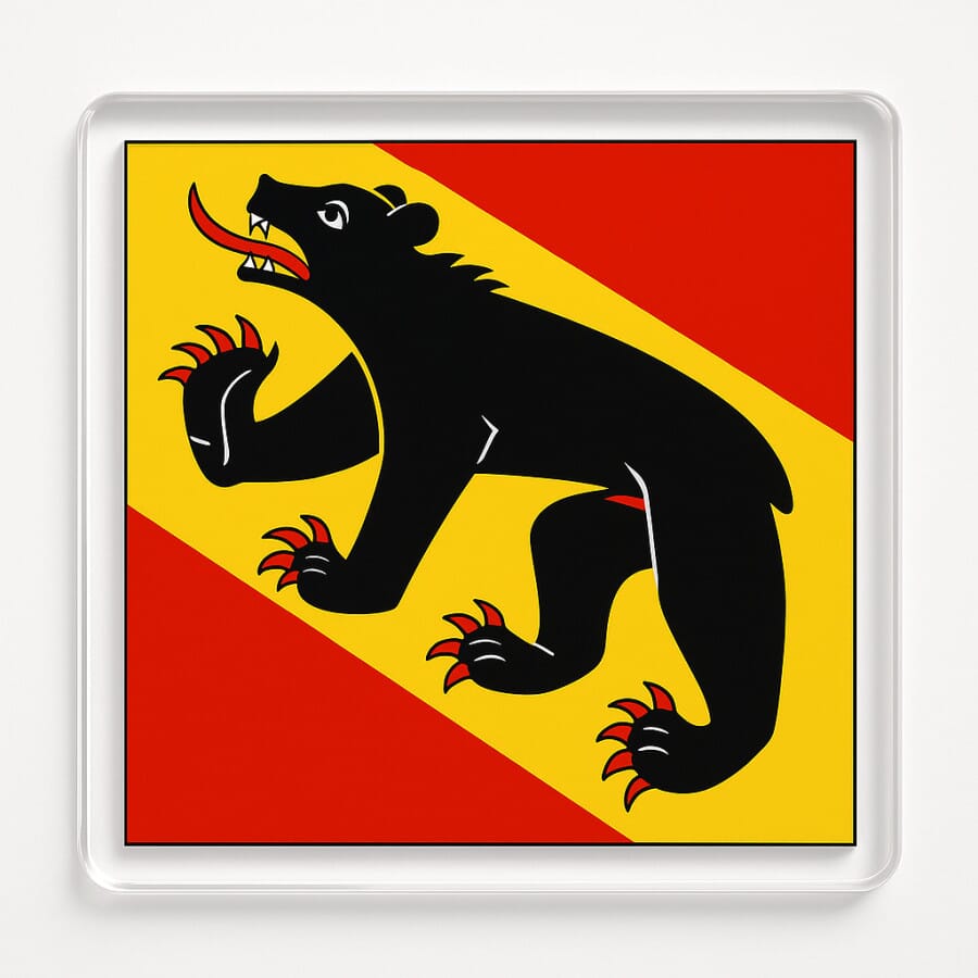 Magnet Kanton Bern | 64 x 64 mm - Bild 1