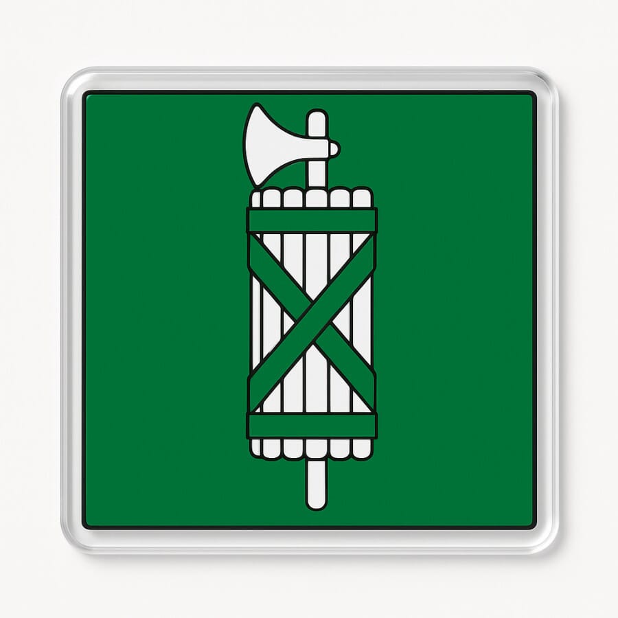 Magnet Kanton St. Gallen | 64 x 64 mm - Bild 1