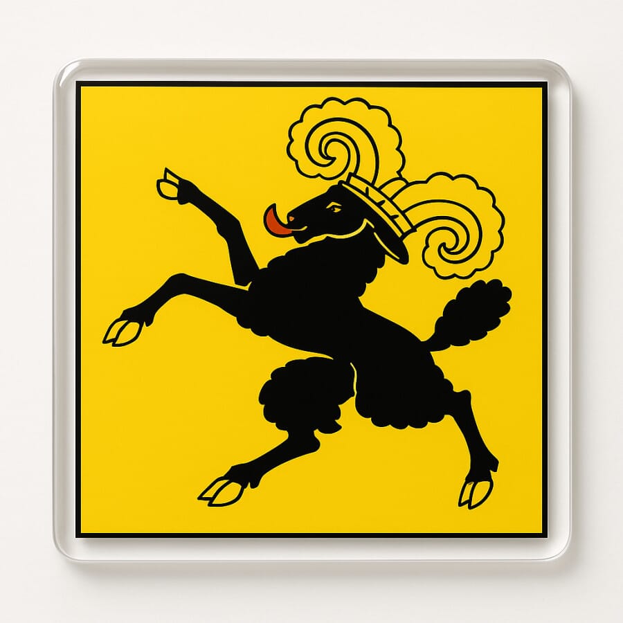 Magnet Kanton Schaffhausen | 64 x 64 mm - Bild 1