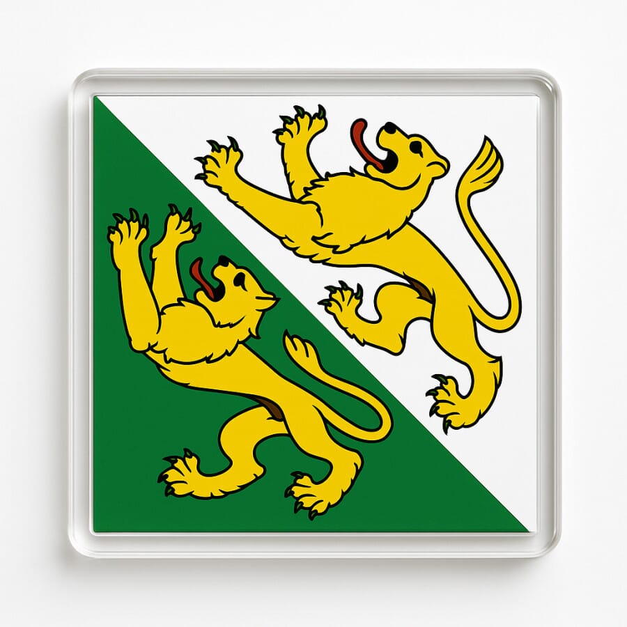 Magnet Kanton Thurgau | 64 x 64 mm - Bild 1