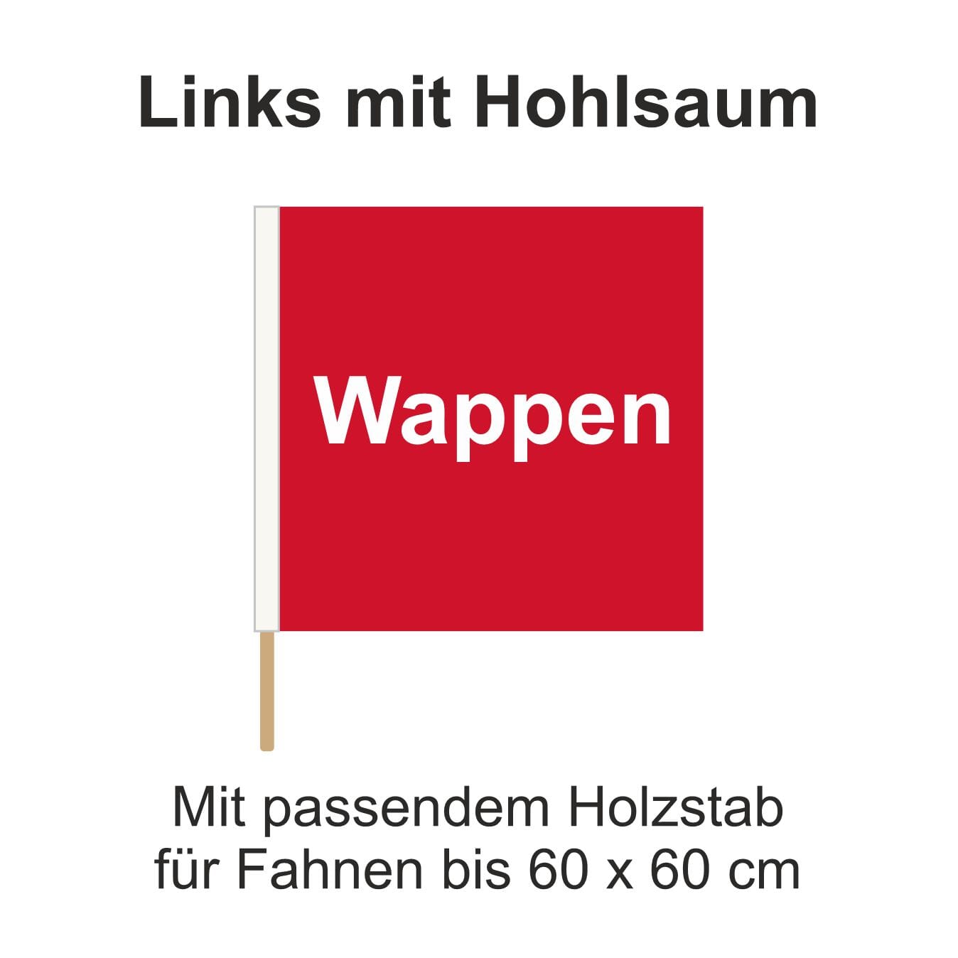 Fahne Gemeinde 2735 Champoz (BE) | 30 x 30 cm und Gr&ouml;sser - Bild 6
