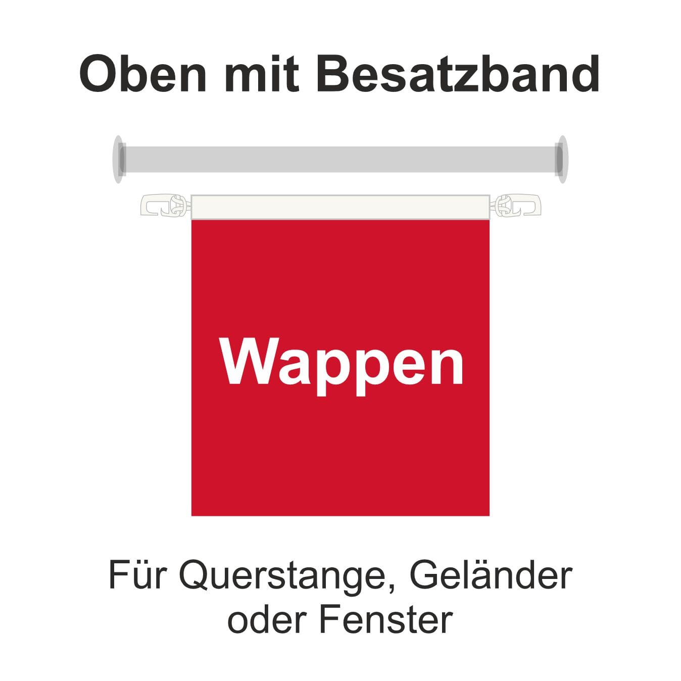 Fahne Gemeinde 2735 Champoz (BE) | 30 x 30 cm und Gr&ouml;sser - Bild 8