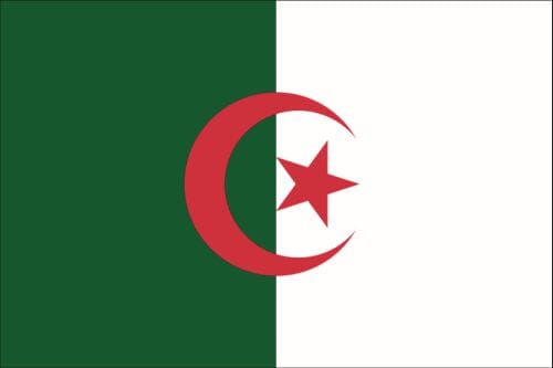 Algerien gedruckt im Querformat | 90 x 150 cm - Bild 1
