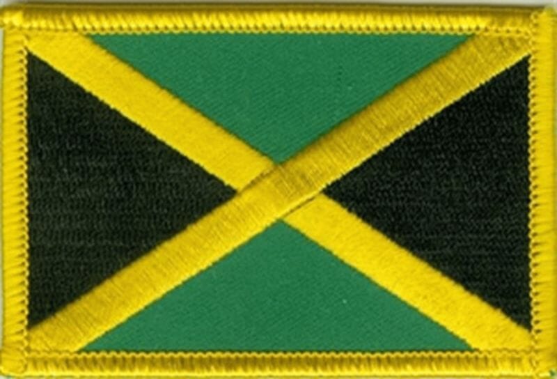 Patch Sticker zum aufb&uuml;geln Jamaika | 5.5 x 9 cm - Bild 1