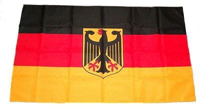 Deutschland mit Adler gedruckt | 60 x 90 cm - Bild 1