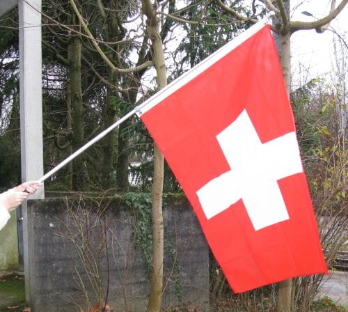 Hand-Teleskop-Fahnenstange | L&auml;nge ausgezogen ca. 200 cm - Bild 1