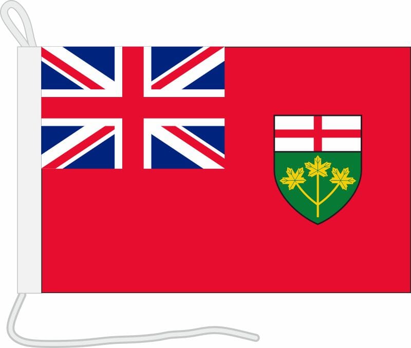 Ontario Bootsfahne | 30 x 45 cm - Bild 1