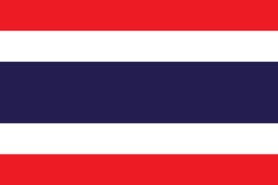 Thailand gedruckt im Querformat | 90 x 150 cm - Bild 1