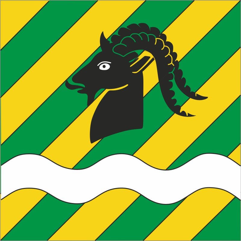 Fahne Gemeinde 6956 Lopagno Ehemalige Gemeinde (TI) | 30 x 30 cm und Gr&ouml;sser - Bild 1