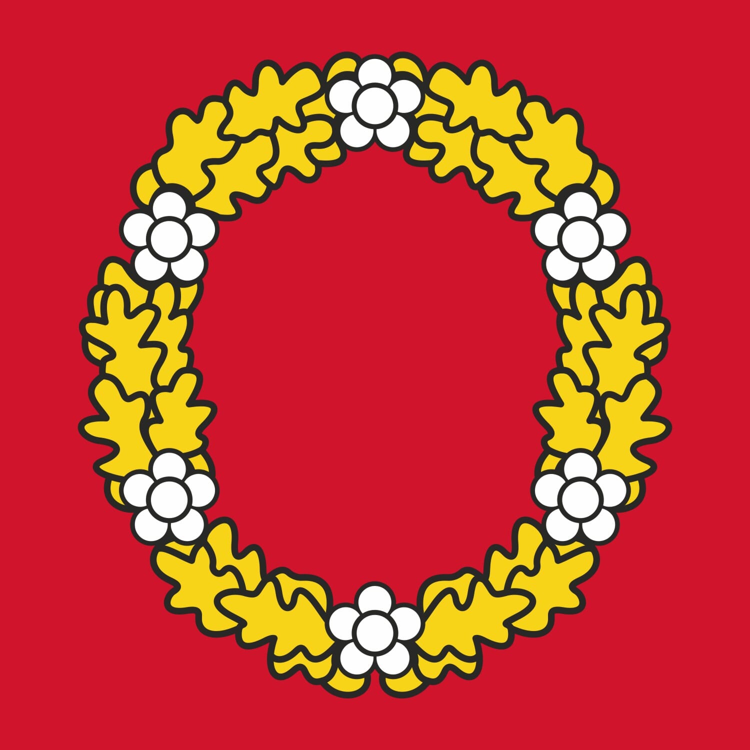 Fahne Gemeinde 9105 Sch&ouml;nengrund (AR) | 30 x 30 cm und Gr&ouml;sser - Bild 1