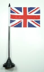 Grossbritannien Tisch-Fahne mit Fuss | 10 x 15 cm - Bild 1