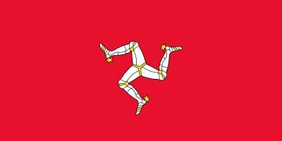 Isle of Man Fahne gedruckt | 60 x 90 cm - Bild 1