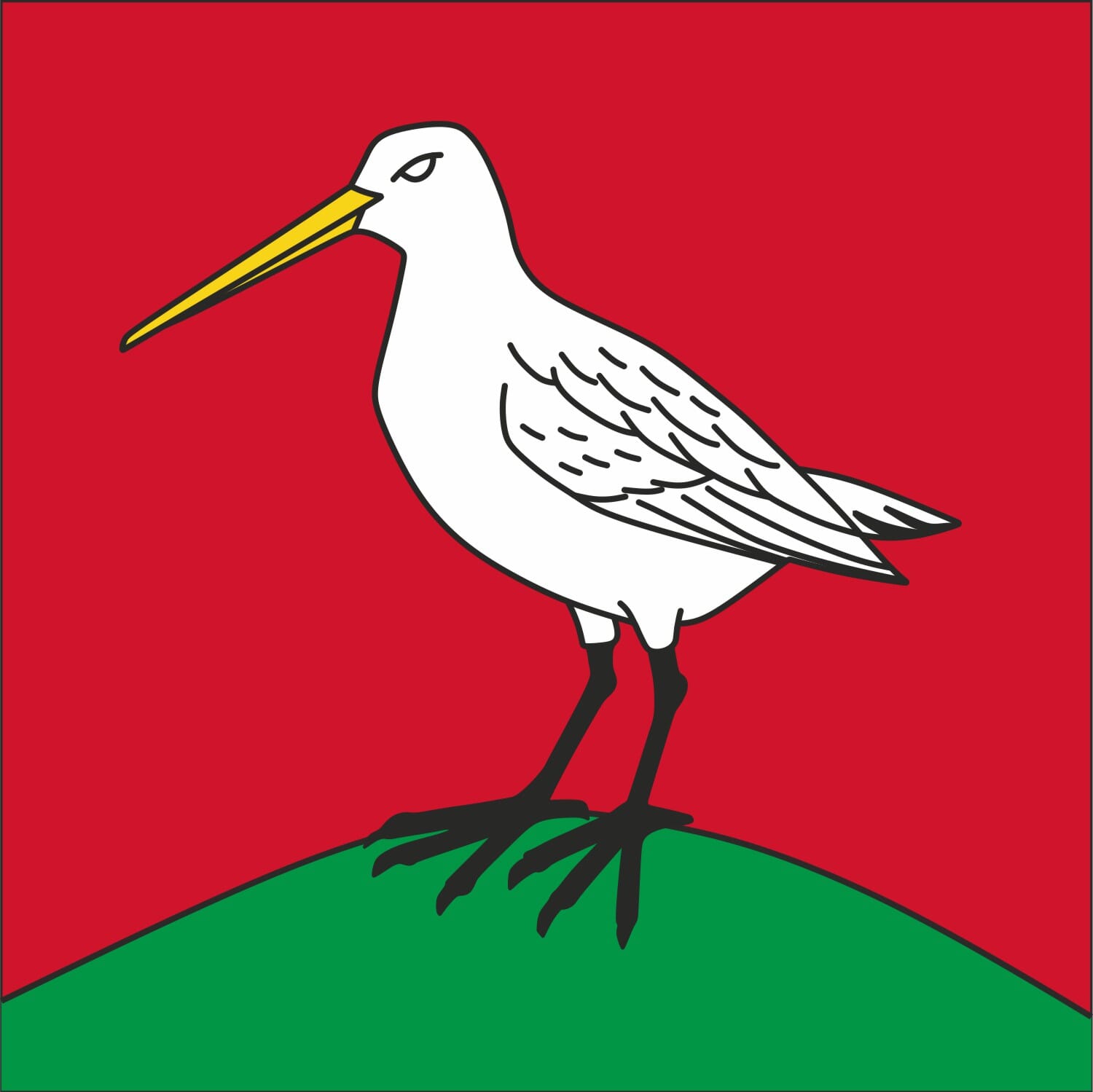 Fahne Gemeinde 5706 Boniswil (AG) | 30 x 30 cm und Gr&ouml;sser - Bild 1