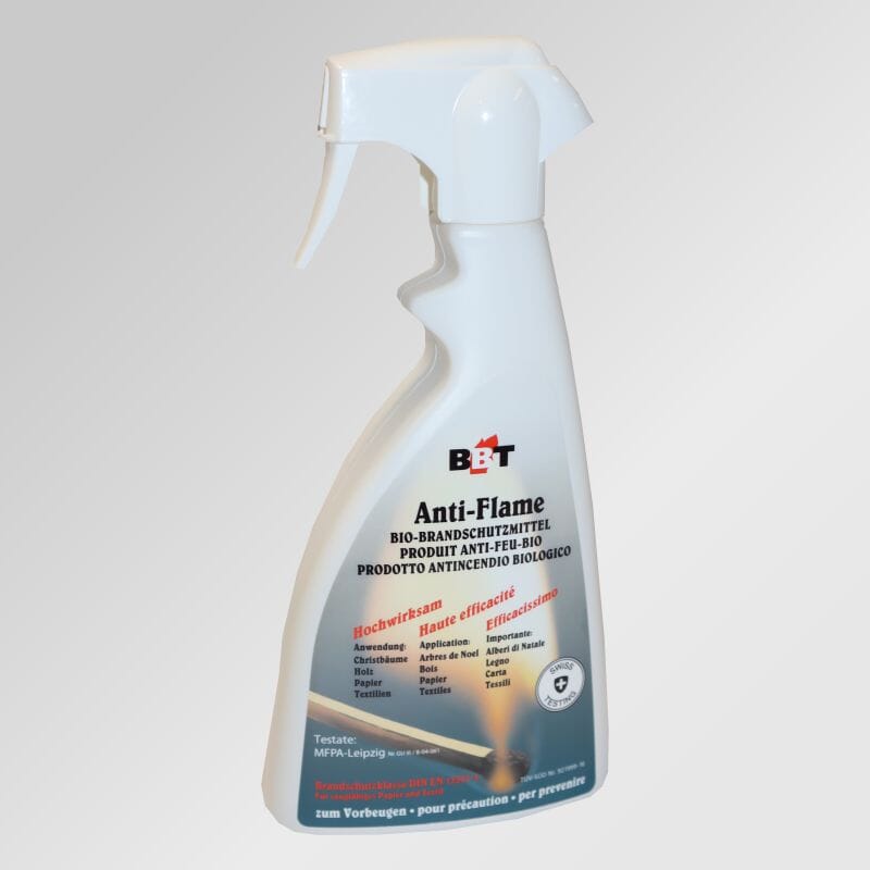 Flamm- / Brandschutzspray f&uuml;r saugf&auml;hige Materialien | 500 ml - Bild 1