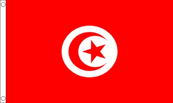Multi-Flag Tunesien | Gr&ouml;sse ca. 90 x 150 cm - Bild 1