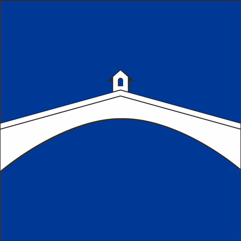 Fahne Gemeinde 6657 Palagnedra Ehemalige Gemeinde (TI) | 30 x 30 cm und Gr&ouml;sser - Bild 1