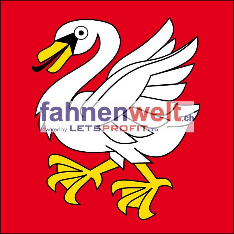 Fahne Gemeinde 3125 Toffen (BE) | 30 x 30 cm und Gr&ouml;sser - Bild 1