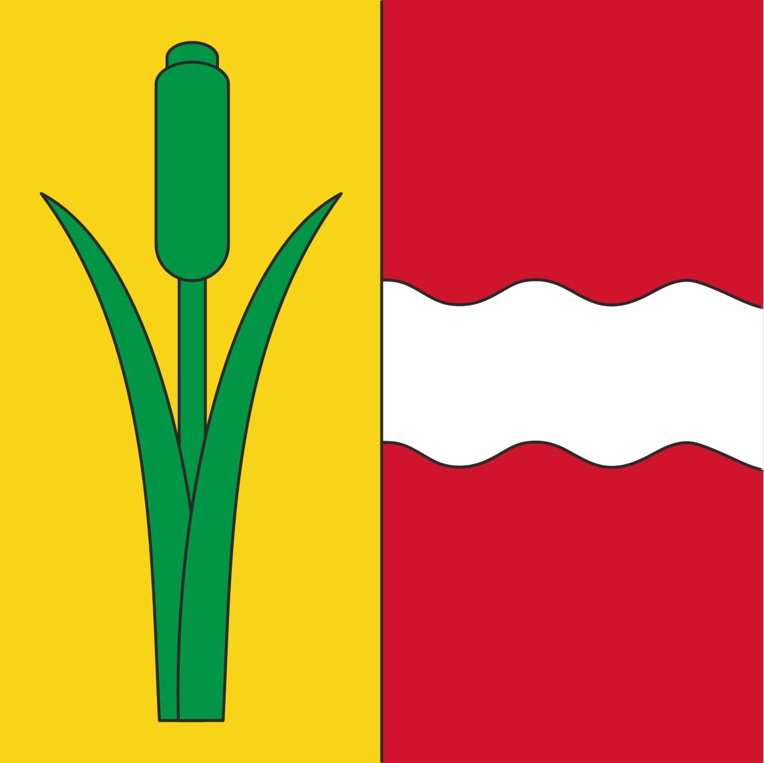 Fahne Gemeinde 4226 Breitenbach (SO) | 30 x 30 cm und Gr&ouml;sser - Bild 1