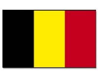 Belgien Hissfahne gedruckt im Querformat | 90 x 150 cm - Bild 1