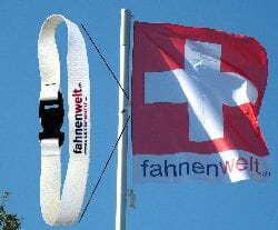 Schlaufen f&uuml;r die Befestigung von Fahnen lang - Bild 1