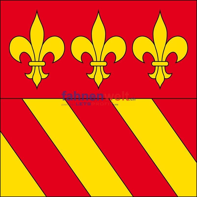 Fahne Gemeinde 6949 Comano (TI) | 30 x 30 cm und Gr&ouml;sser - Bild 1