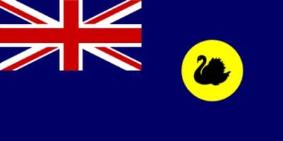 West Australien Fahne gedruckt | 90 x 150 cm - Bild 1