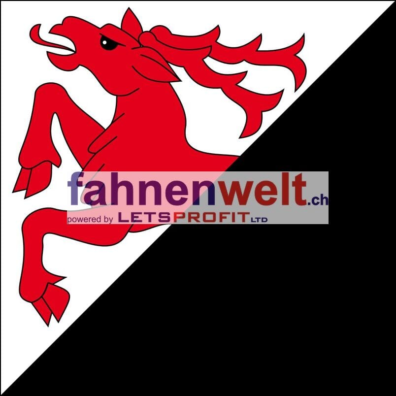 Fahne Gemeinde 3664 Burgistein (BE) | 30 x 30 cm und Gr&ouml;sser - Bild 1