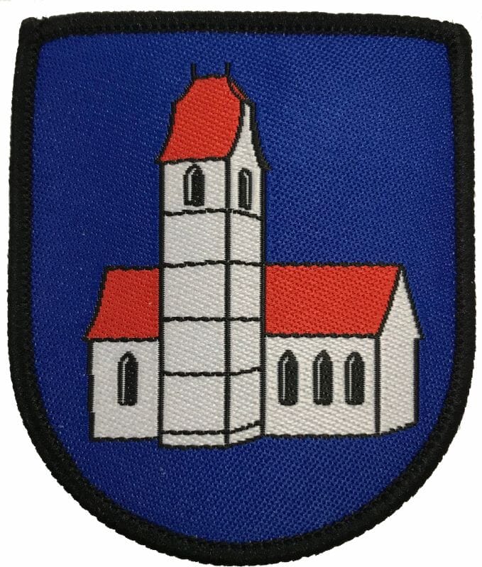Patch Wappen zum aufb&uuml;geln Neunkirch | 5 x 6 cm - Bild 1