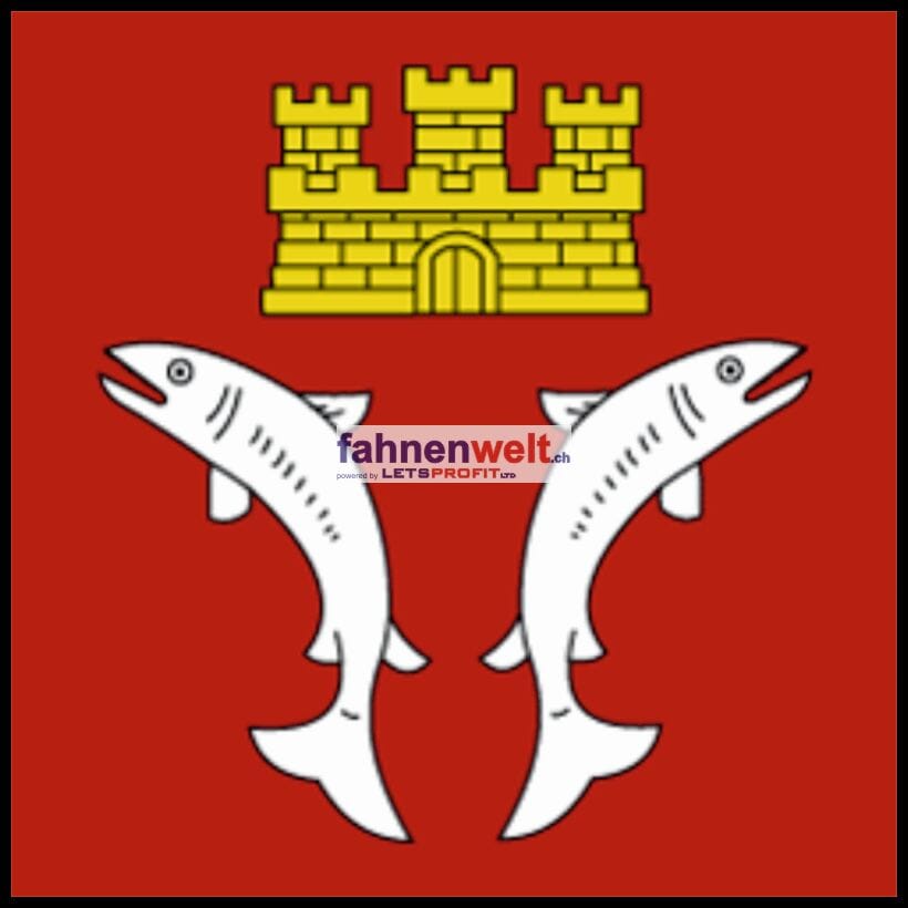 Fahne Gemeinde 1115 Vullierens (VD) | 30 x 30 cm und Gr&ouml;sser - Bild 1