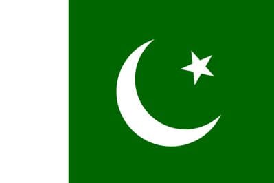 Multi-Flag Pakistan | ca. 90 x 150 cm - Bild 1