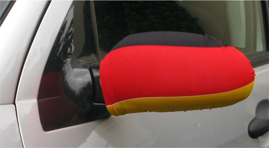 Autospiegel Fahne Deutschland 2er Set - Bild 1