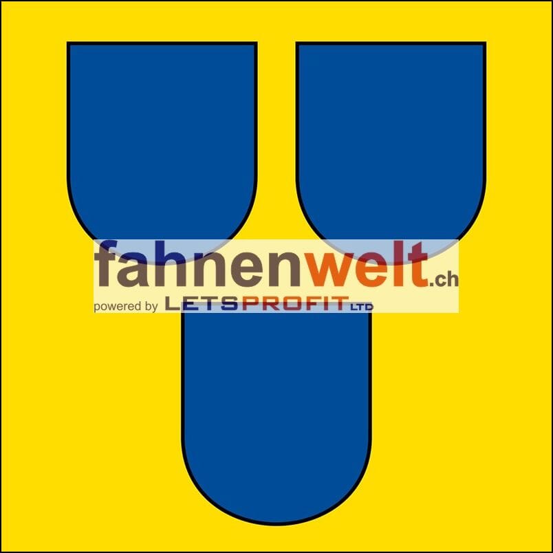 Fahne Gemeinde 3426 Aefligen (BE) | 30 x 30 cm und Gr&ouml;sser - Bild 1
