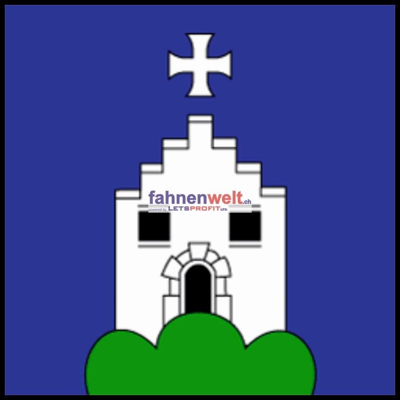 Fahne Gemeinde 3995 Steinhaus Ehemalige Gemeinde (VS) | 30 x 30 cm und Gr&ouml;sser - Bild 1