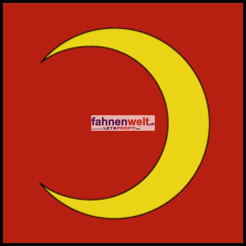 Fahne Bezirk Oron (VD) | 30 x 30 cm und Gr&ouml;sser - Bild 1