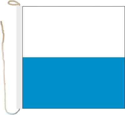 Bootsfahne / Bootsflagge Luzern | 30 x 30 cm - Bild 1