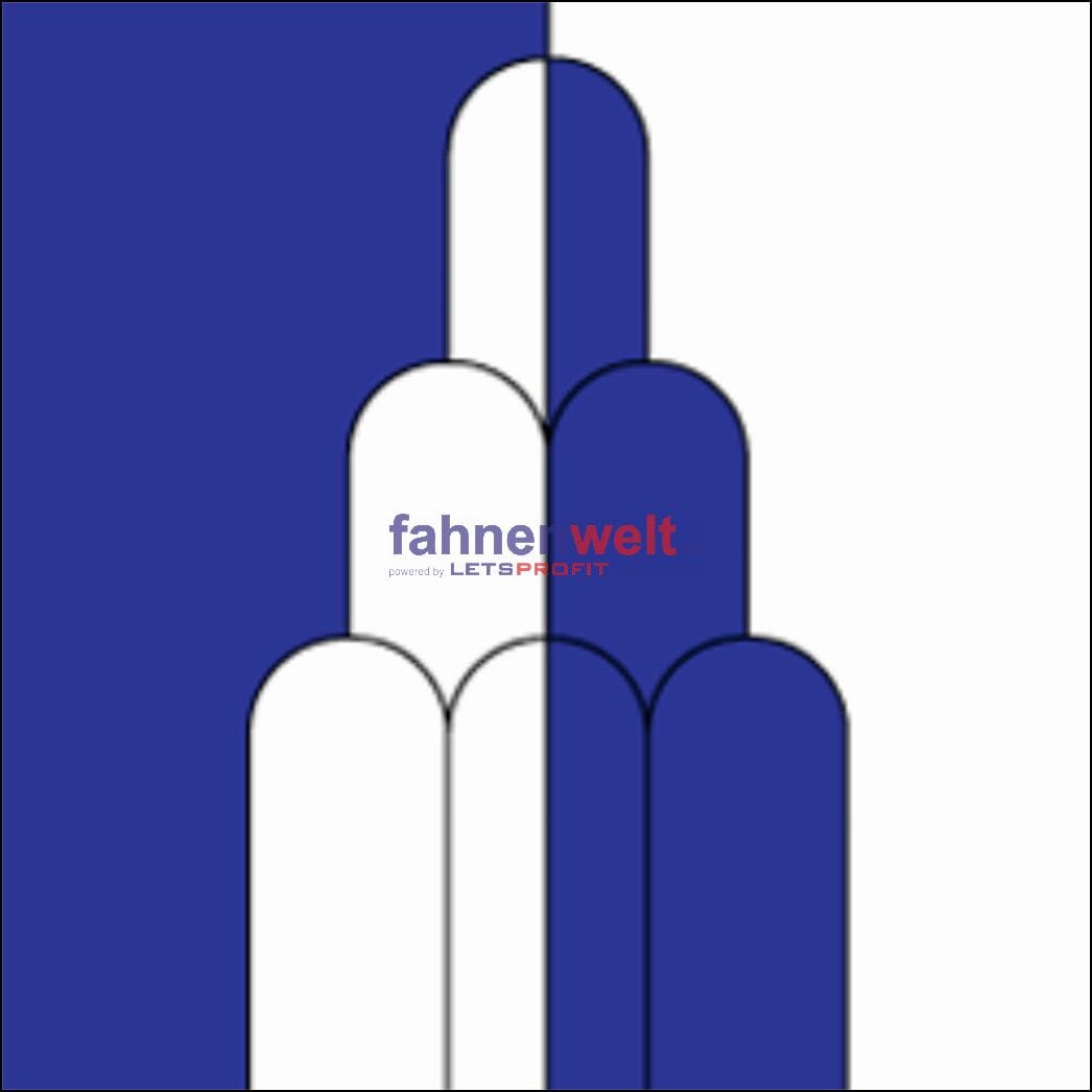 Fahne Gemeinde 6236 Wilihof Ehemalige Gemeinde (LU) | 30 x 30 cm und Gr&ouml;sser - Bild 1