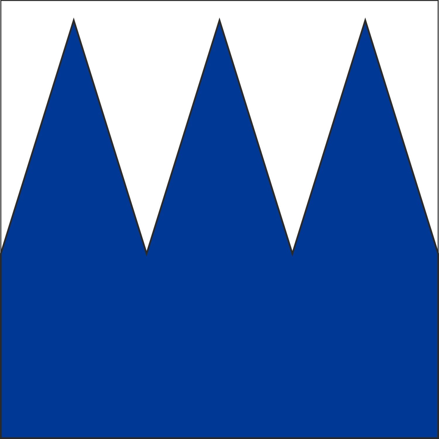 Fahne Gemeinde 3700 Spiez (BE) | 30 x 30 cm und Gr&ouml;sser - Bild 1