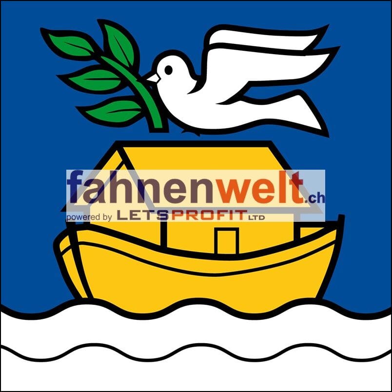Fahne Gemeinde 3296 Arch (BE) | 30 x 30 cm und Gr&ouml;sser - Bild 1