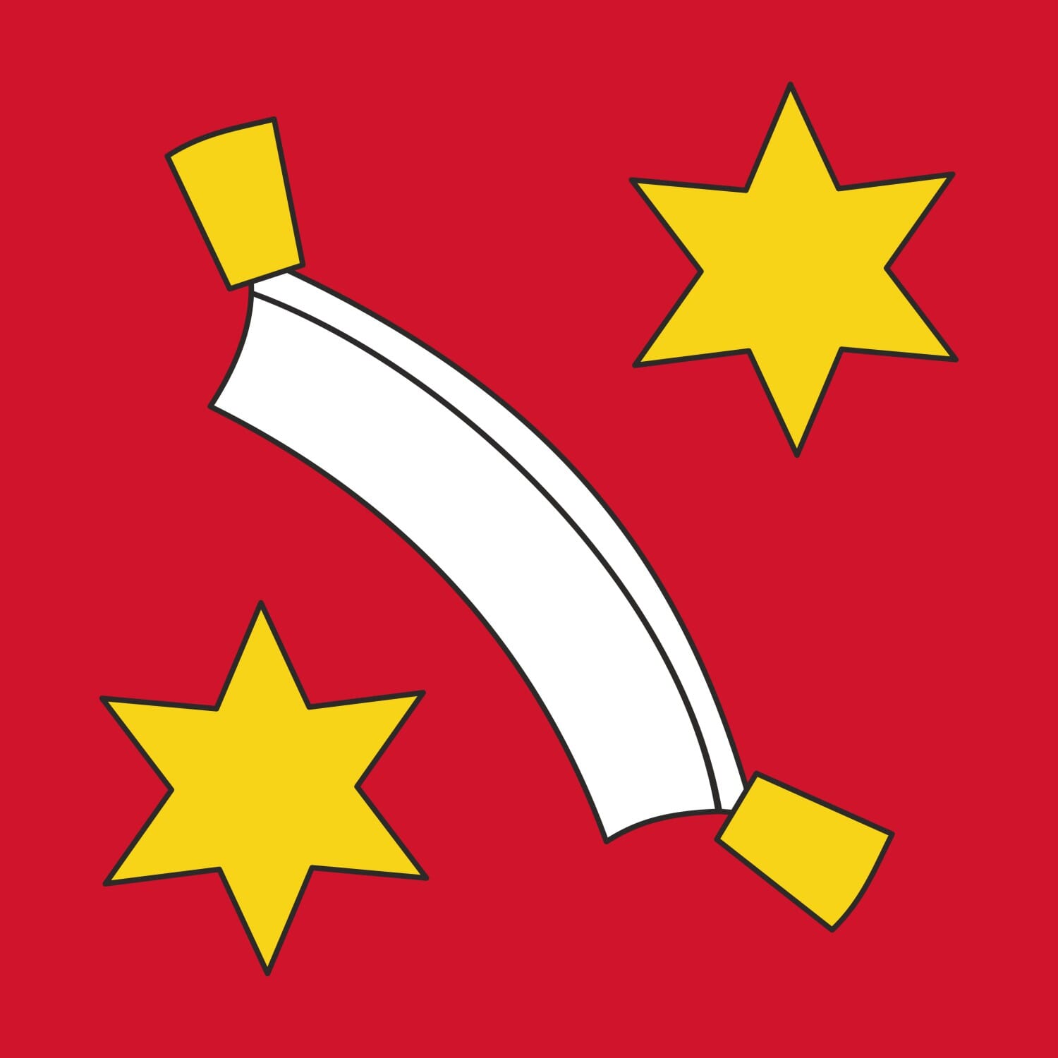 Fahne Gemeinde 3072 Ostermundigen (BE) | 30 x 30 cm und Gr&ouml;sser - Bild 1